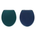 Toilet seat Prima dark blue matt, MDF