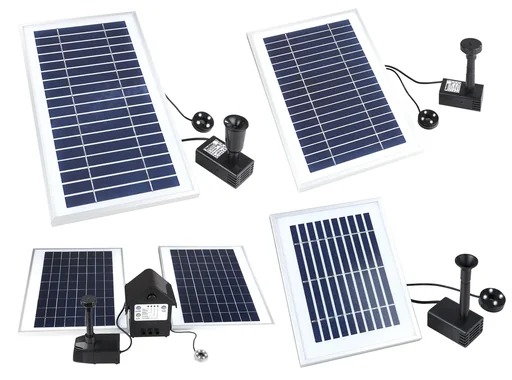 "200 l/h solar pump with battery without light image"
