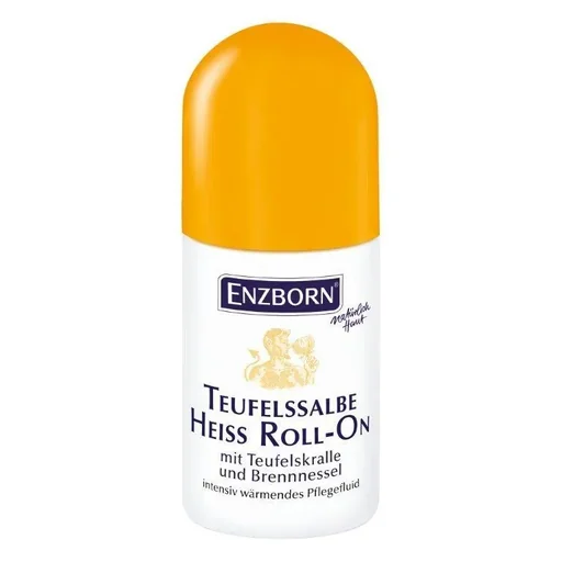 "Devil's Ointment, Hot, with Devil's Claw + Nettle, Roll-On, 50 ml image"