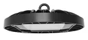 UFO-shaped LED high bay offers 100 W, 9400 lm, 5000 K (neutral white) and IP65 protection.