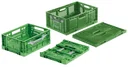 Plastic container "Clever-Fresh-Box", foldable, 40 x 30 x 16 cm