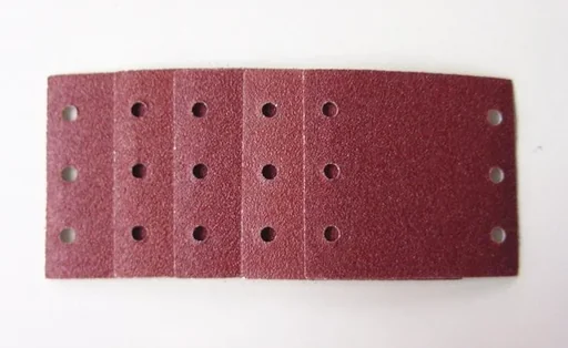 "Sandpaper 110 x 100 mm, grain 60, 5 pieces image"