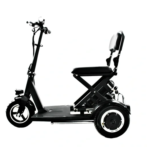"Electric mobility scooter for seniors, black - 6 km/h image"