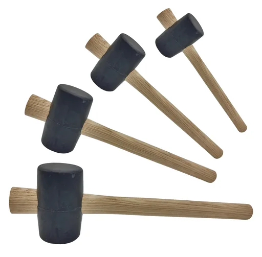 "Rubber hammer black, 90mm image"