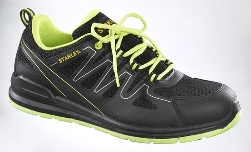 "S1P safety shoe, color black/yellow, size 42 image"