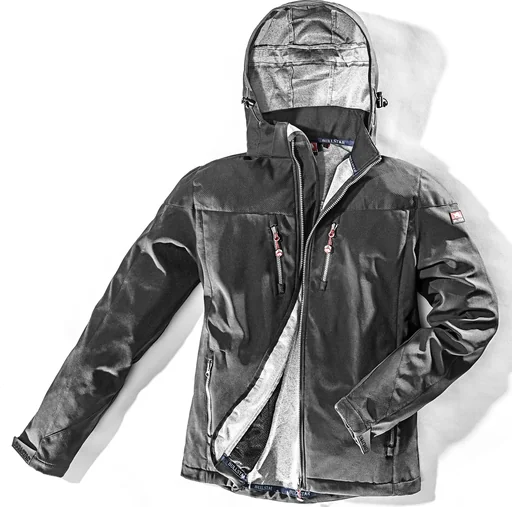 "WORXTAR softshell jacket, black, size M image"