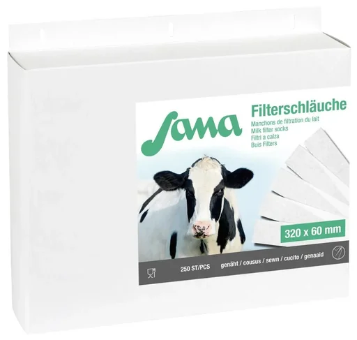 "Milk filter 820 x 75/78 mm sewn, 75 g, 200 pcs. image"