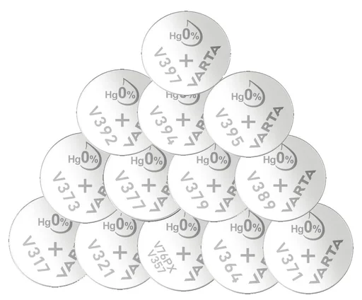 "Silver oxide button cell V394 / SR45, 1.55 Volt - 1 piece image"