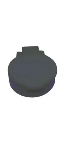 "Black dust cover for plug-in sleeve image"