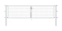 Double gate set Flexo including posts 3 x 0.8 m hot-dip galvanized