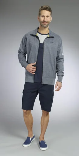 "Sweat jacket, color navy, size M image"