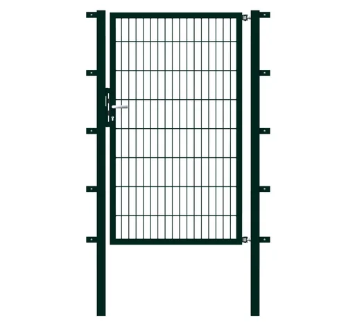 "Single gate Flexo with accessories, green/ width 100 cm, height 120 cm image"