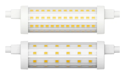 "LED rod shape R7s, warm white image"