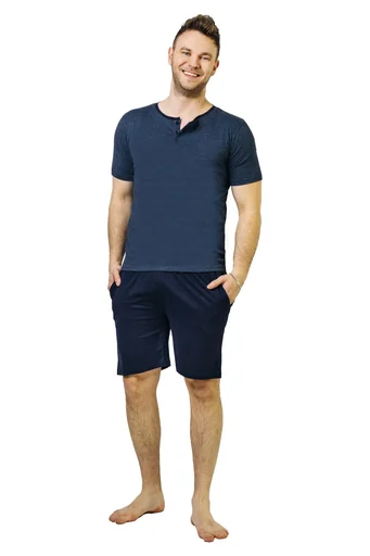 "Short pajamas, color blue, size XL image"