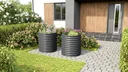 Raised bed Terra Round 858, color granite