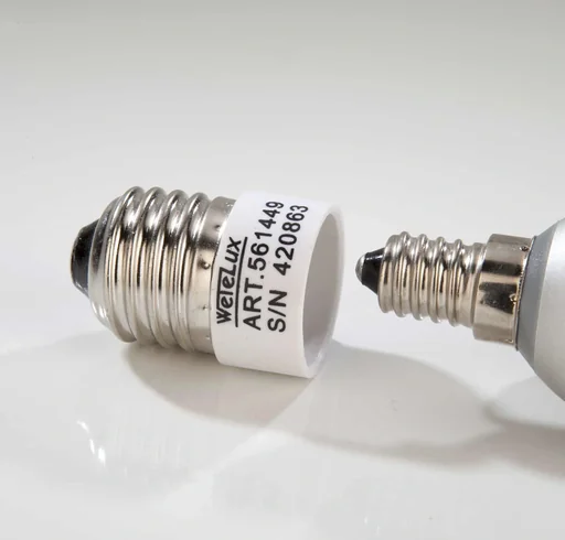 "Adapter GU10 to E14 socket, 3 pieces image"