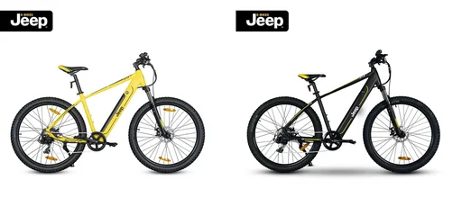 "Unisex Mountain E-Bike, 27.5 inches, frame size 48 cm, 7-speed derailleur, black, MHR 7000 image"