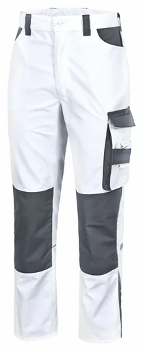 "EXTREME work trousers, white-grey, size XXL image"