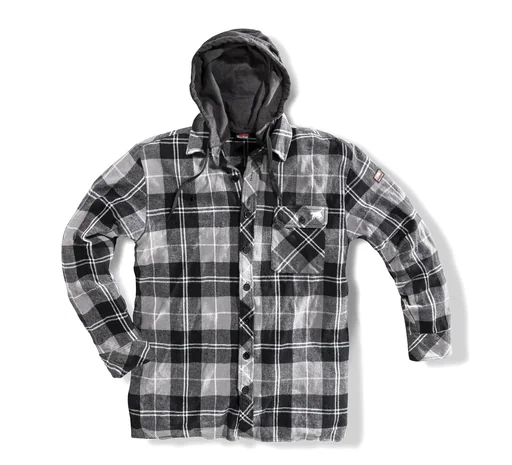 "TEXAS hooded shirt, black-grey, size XXXL image"