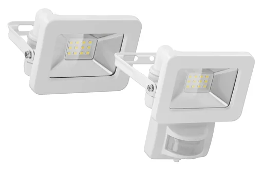 "LED outdoor spotlight white, 10 watts - 850 lumens image"
