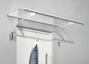 Pent canopy type PT/ET, 2400 x 900 x 225 mm, stainless steel - 24 kg