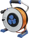 Metal cable drum IronCoat Xperts 320mmØ 40m H07BQ-F 3G2.5, IP44, DGUV-I 203-006