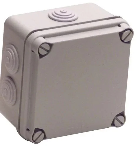 "AP-FR junction box, IP65, grey, 162 x 116 x 76 mm image"