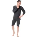 Underpants, knee-length, without fly, anthracite, size 5