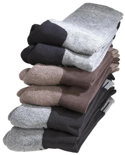 "Hiking socks 2-pack, color gray, size 39/42 image"
