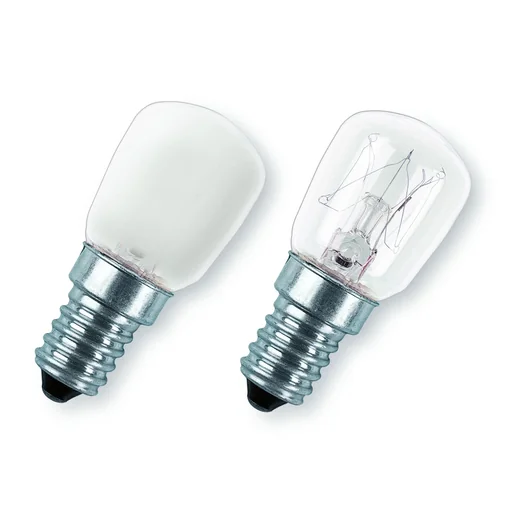 "Bulb lamp T26 15W matt 230V E14 for refrigerator and sewing machine image"