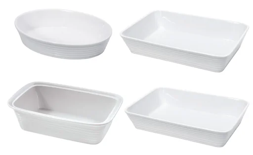 "Rectangular casserole dish, Burgundy, 2.8 liters, 35 x 24 x 6 cm image"