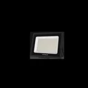 LED floodlight in black offers 150 W, 4000 K (neutral white), 15000 lm & IP65 protection