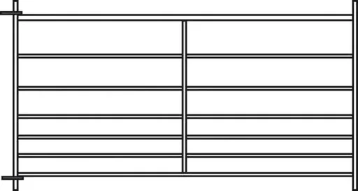 "Panel Steckfix Horde, 2.75 m x 0.92 m, 1 piece image"
