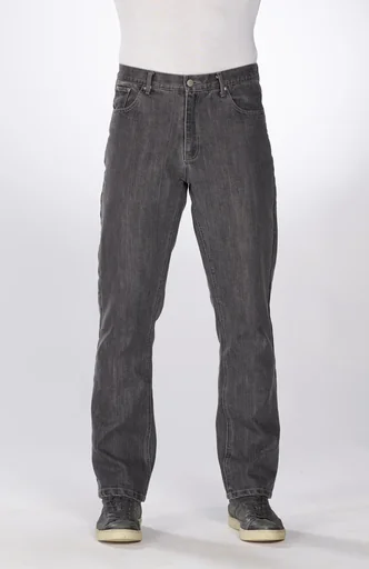 "Comfortable jeans in 5-pocket style, color gray, size 50 image"