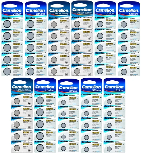 "Lithium button cell CR1620, 3 Volt - 5 pieces image"