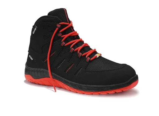 "MADDOX black-red Mid ESD S3 safety lace-up boots size 44 image"