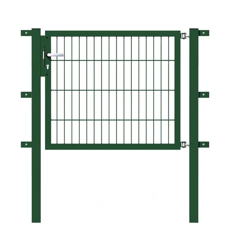 "Single gate Flexo with accessories, green/ width 100 cm, height 80 cm image"