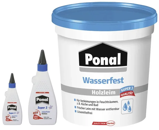 "Wood glue Super 3, 760 g - Wood glue for waterproof bonding image"