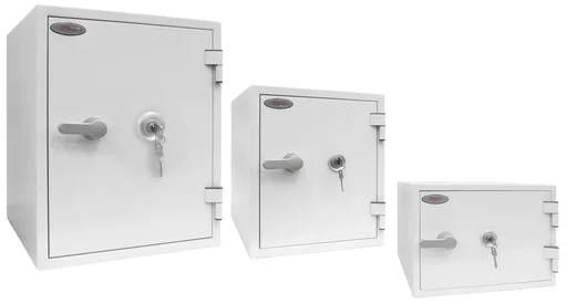 "Document safe Titan FS1281K with high-quality key lock, including 2 keys image"
