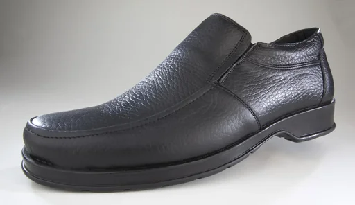 "Leather slippers Air Comfort, color black, size 41 image"