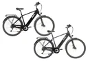 Men's Trekking E-Bike, 28 inches, frame height 50 cm, 9-speed derailleur, blue-grey, Kempten
