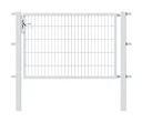 Single gate Flexo with accessories, hot-dip galvanized/ width 150 cm, height 120 cm