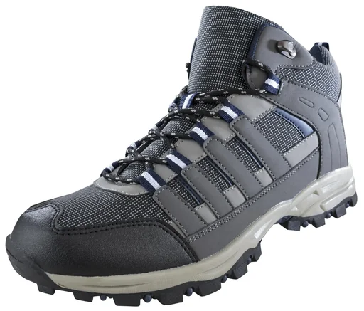 "Trekking shoe, color gray/black/blue, size 44 image"