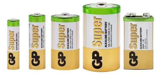 "SUPER Mignon (AA) alkaline batteries - 4 pieces image"