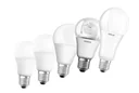 LED Superstar Classic A75 lamp with 10.5 watts, E27, matt, warm white, dimmable