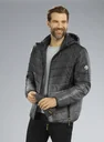 Quilted jacket, color black/grey, size L