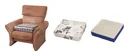 Comfort seat cushion/stand-up aid, color: blue