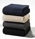Support knee-high socks with terry cloth padding, navy, size 44/45