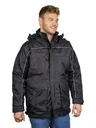 Functional jacket, color black, size 3XL