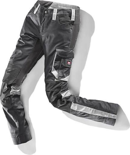 "Women's trousers WORXTAR, black-grey, size 40 image"